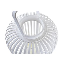 Lampa DKD Home Decor Szkło Biały Bambus (28 x 28 x 47 cm)