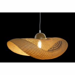 Lampa Sufitowa DKD Home Decor Brązowy Bambus 40 W Kapelusz słoneczny 220 V 70 x 34 x 20 cm