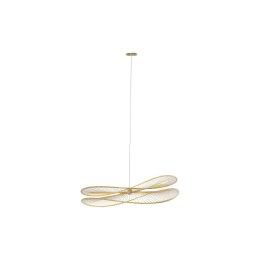 Lampa Sufitowa DKD Home Decor Brązowy Bambus 50 W 100 x 100 x 25 cm