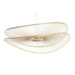 Lampa Sufitowa DKD Home Decor Brązowy Bambus 50 W 100 x 100 x 25 cm