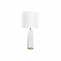 Lampa stołowa DKD Home Decor 8424001847242 33 x 33 x 67 cm Ceramika Złoty Metal Biały 220 V 50 W