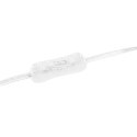 Lampa stołowa DKD Home Decor 8424001847242 33 x 33 x 67 cm Ceramika Złoty Metal Biały 220 V 50 W