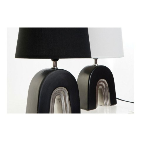 Lampa stołowa DKD Home Decor Ceramika Czarny Poliester (20 x 20 x 31 cm) (2 pcs)