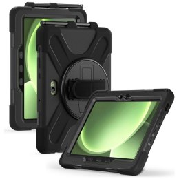 Pancerne etui z uchwytem 4smarts Rugged Case Grip do Samsung Galaxy Tab Active Pro / Active4 Pro / Active5 Pro czarny