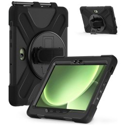 Pancerne etui z uchwytem 4smarts Rugged Case Grip do Samsung Galaxy Tab Active Pro / Active4 Pro / Active5 Pro czarny