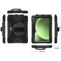 Pancerne etui z uchwytem 4smarts Rugged Case Grip do Samsung Galaxy Tab Active Pro / Active4 Pro / Active5 Pro czarny