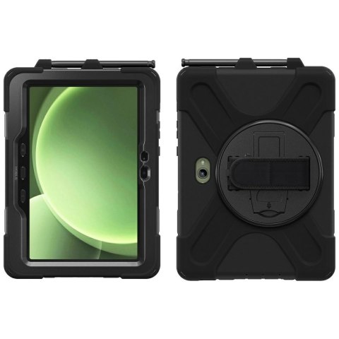 Pancerne etui z uchwytem 4smarts Rugged Case Grip do Samsung Galaxy Tab Active Pro / Active4 Pro / Active5 Pro czarny