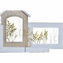 Ramka na Zdjęcia DKD Home Decor Love Home Drewno Kwiat Naturalny (46 x 3 x 39 cm) (2 Sztuk)