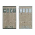 Ramka na Zdjęcia z Klamerkami DKD Home Decor Aluminium polipropylen Drewno MDF 30 x 3 x 50 cm (2 Sztuk)