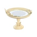 Dekoracja na Stół DKD Home Decor Beżowy Żywica Lustro 24 x 22,6 x 18 cm