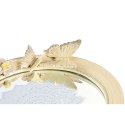 Dekoracja na Stół DKD Home Decor Beżowy Żywica Lustro 24 x 22,6 x 18 cm