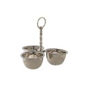 Dekoracja na Stół DKD Home Decor Srebrzysty Akryl Aluminium 24 x 24 x 18 cm