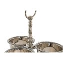 Dekoracja na Stół DKD Home Decor Srebrzysty Akryl Aluminium 24 x 24 x 18 cm