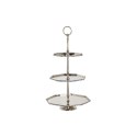 Dekoracja na Stół DKD Home Decor Srebrzysty Aluminium 28 x 28 x 47 cm