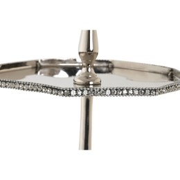 Dekoracja na Stół DKD Home Decor Srebrzysty Aluminium 28 x 28 x 47 cm