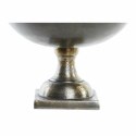 Dekoracja na Stół DKD Home Decor Złoty Srebrzysty Aluminium 25 x 25 x 19 cm (2 Sztuk)