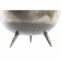 Dekoracja na Stół DKD Home Decor Złoty Srebrzysty Aluminium 31 x 31 x 19,5 cm (2 Sztuk)