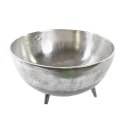 Dekoracja na Stół DKD Home Decor Złoty Srebrzysty Aluminium 31 x 31 x 19,5 cm (2 Sztuk)