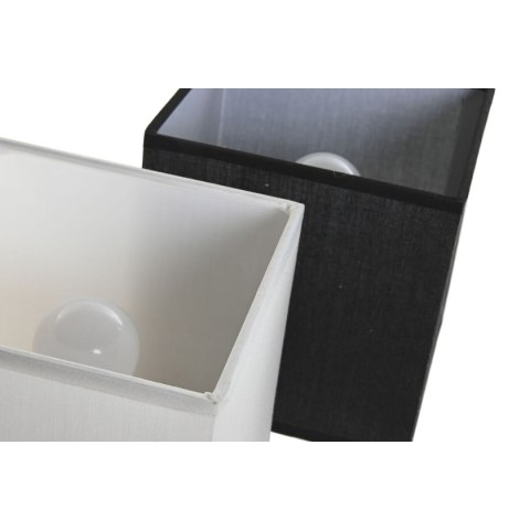 Kinkiet Ścienny DKD Home Decor Biały Czarny Złoty 50 W 220 V 15 x 19 x 27 cm 15 x 19 x 30 cm (2 Sztuk)