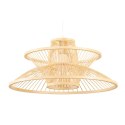 Lampa Sufitowa DKD Home Decor 50 x 50 x 22 cm Jasnobrązowy Bambus 50 W