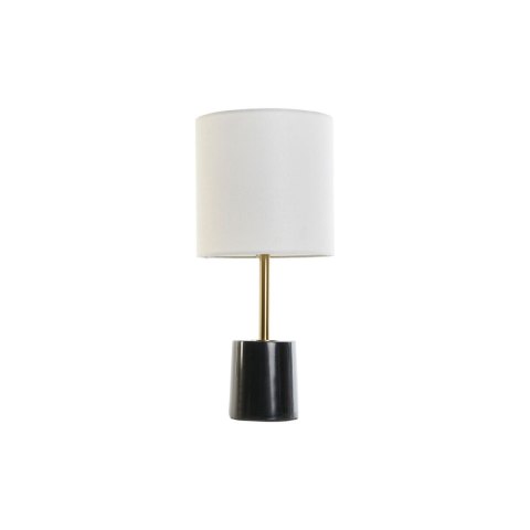 Lampa stołowa DKD Home Decor Biały Czarny Metal Marmur 50 W 220 V 20 x 20 x 42 cm