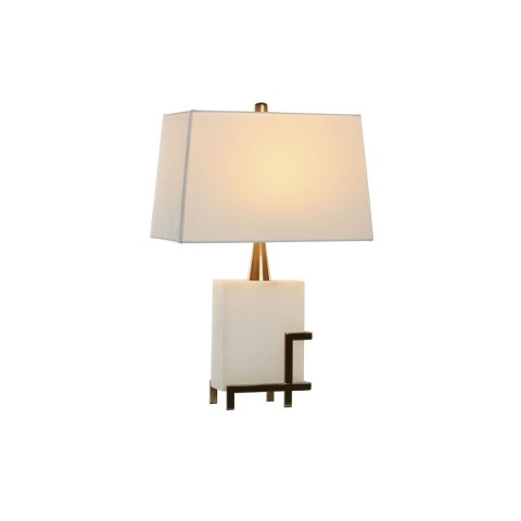 Lampa stołowa DKD Home Decor Biały Złoty Metal 60 W 220 V 40 x 23 x 62 cm