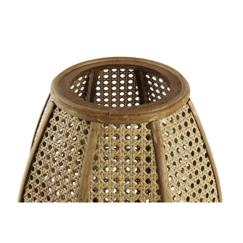 Lampa stołowa DKD Home Decor Brązowy Rattan 50 W (29 x 29 x 40 cm)