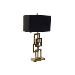 Lampa stołowa DKD Home Decor Czarny Złoty Metal 60 W 240 V 38 x 23 x 78 cm