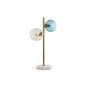 Lampa stołowa DKD Home Decor Wielokolorowy Złoty Szkło Melamina 40 W 220 V 32 x 32 x 58 cm