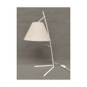 Lampa stołowa DKD Home Decor Złoty Metal Płótno Biały 50 W Nowoczesny (25 x 31 x 57 cm) (2 Sztuk)