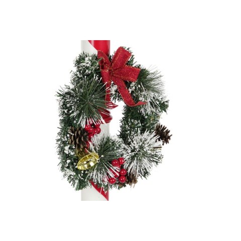 Latarnie DKD Home Decor Biały Czerwony 30 x 30 x 180 cm