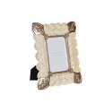 Ramka na Zdjęcia DKD Home Decor 20,4 x 2,5 x 26 cm Miedź Biały Żywica Romantyczny