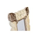 Ramka na Zdjęcia DKD Home Decor 20,4 x 2,5 x 26 cm Miedź Biały Żywica Romantyczny