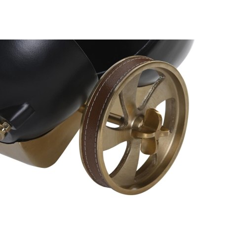 Stolné hodiny DKD Home Decor Czarny Złoty Kolonialny