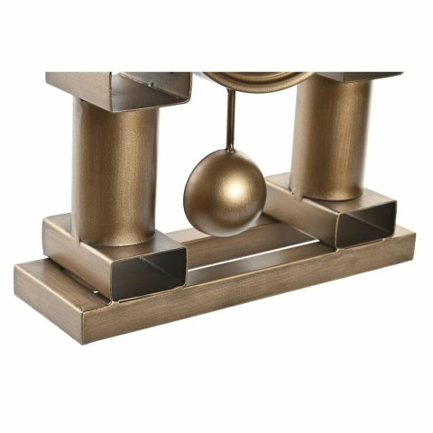 Stolné hodiny DKD Home Decor Czarny Złoty Tradycyjny