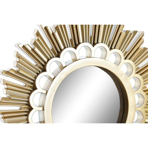 Zegar Ścienny DKD Home Decor Lustro PP (25 x 2,5 x 25 cm) (2 Sztuk)