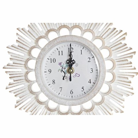 Zegar Ścienny DKD Home Decor Lustro PP (25 x 2,5 x 25 cm) (2 Sztuk)