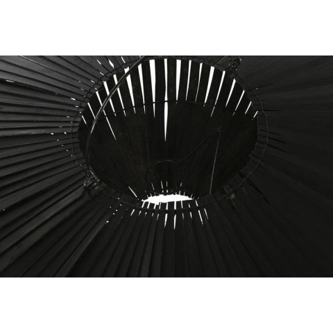 Abażur do Lamp Home ESPRIT Czarny Bambus 80 x 80 x 30 cm