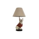 Lampa stołowa Home ESPRIT Biały Czerwony Metal Żywica 50 W 220 V 26 x 26 x 46 cm