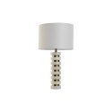 Lampa stołowa Home ESPRIT Biały Złoty Marmur 50 W 220 V 38 x 38 x 72 cm