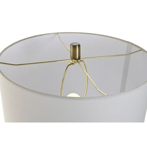 Lampa stołowa Home ESPRIT Biały Złoty Marmur 50 W 220 V 38 x 38 x 72 cm