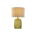 Lampa stołowa Home ESPRIT Kolor Zielony Beżowy Złoty Szkło 50 W 220 V 38 x 38 x 57 cm