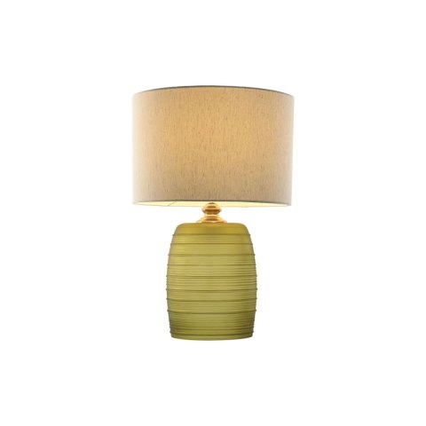 Lampa stołowa Home ESPRIT Kolor Zielony Beżowy Złoty Szkło 50 W 220 V 38 x 38 x 57 cm
