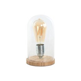 Lampa stołowa Home ESPRIT Naturalny Bambus Szkło 50 W 220 V 13 x 13 x 22 cm