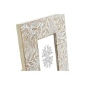 Ramka na Zdjęcia DKD Home Decor Biały Naturalny Szkło Drewno mango Indianin 20 x 1,3 x 25 cm