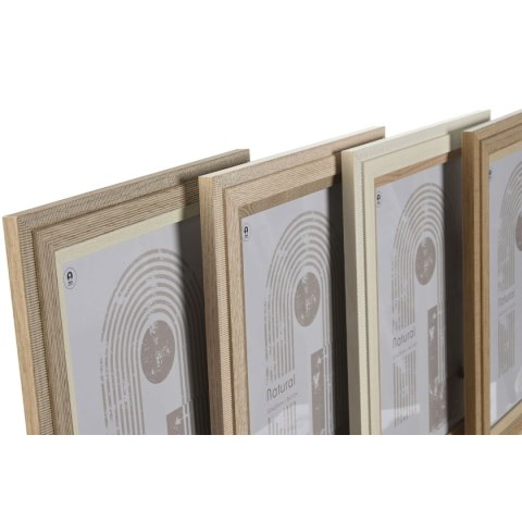 Ramka na Zdjęcia Home ESPRIT Szkło Drewno MDF Skandynawski 23 x 2,8 x 28 cm (4 Sztuk)
