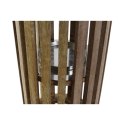 Świeczniki DKD Home Decor Brązowy Srebrzysty Naturalny Szkło Drewno mango 20 x 20 x 50 cm