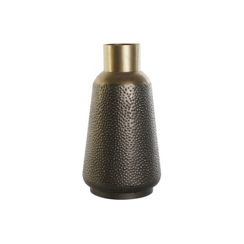 Wazon DKD Home Decor Szary Złoty Ciemny szary Metal Nowoczesny 25 x 25 x 47 cm