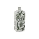 Wazon Home ESPRIT Biały Kolor Zielony Porcelana Liść roślin 16,5 x 8 x 38 cm