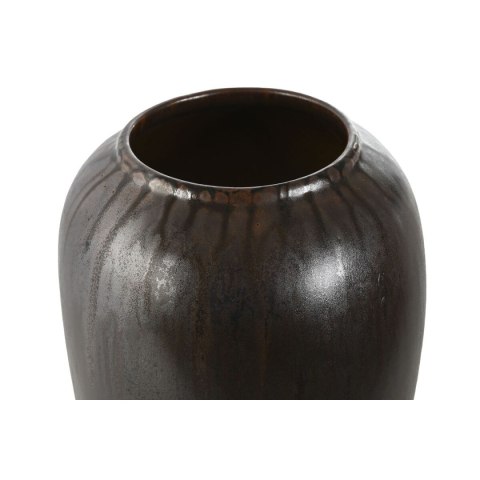 Wazon Home ESPRIT Ceimnobrązowy Ceramika 16 x 16 x 31 cm